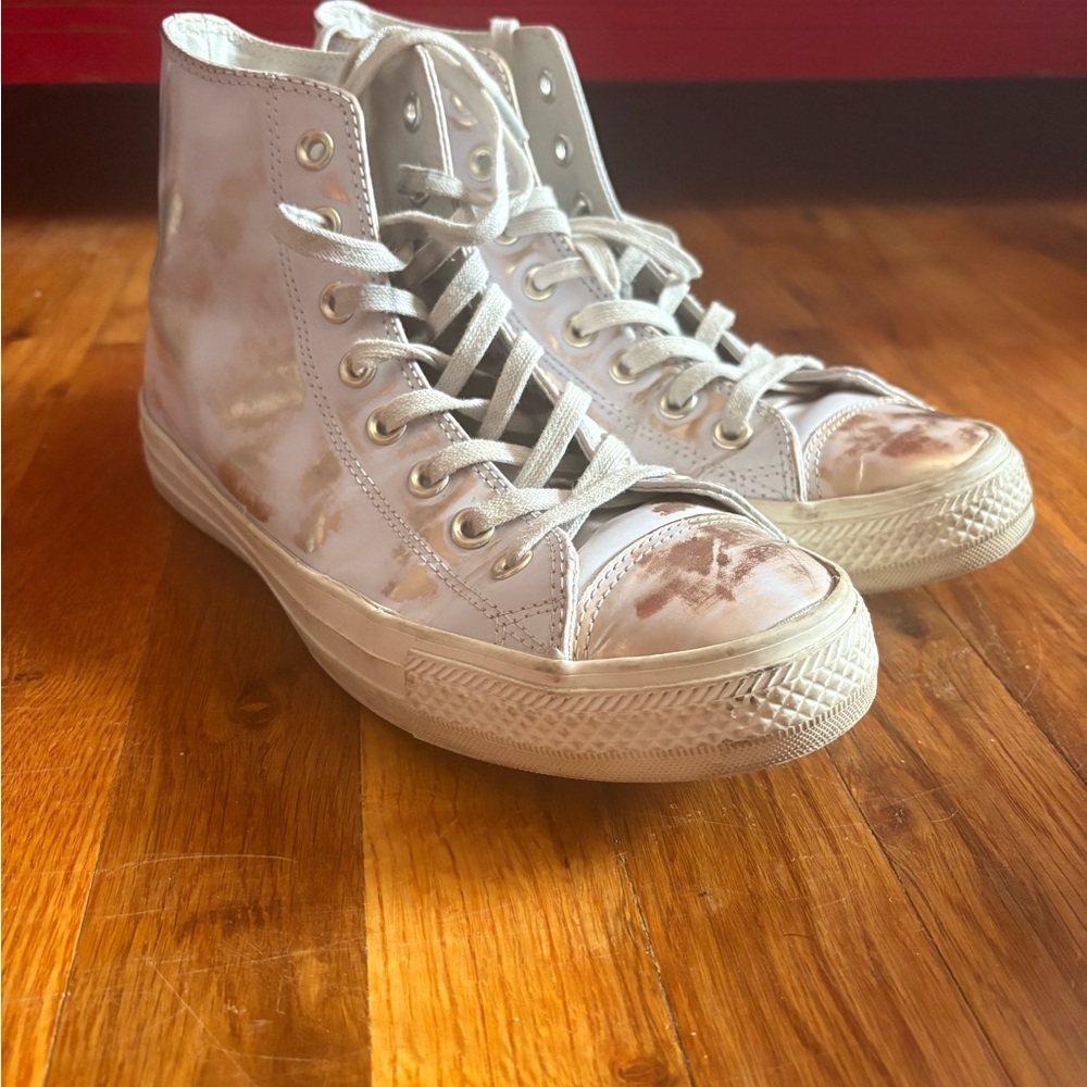 High-Top Tie-Dye Sneakers